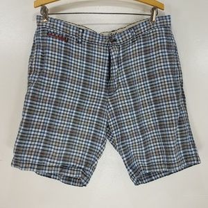 Tommy Bahama Men's plaid shorts men size 34